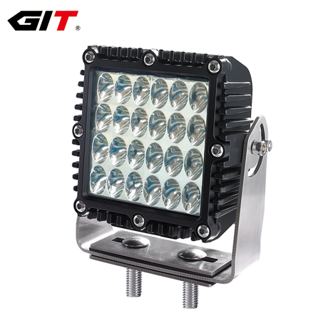 7-Zoll-Quadrat-Flut-LED-Arbeitsleuchte mit hoher Intensität