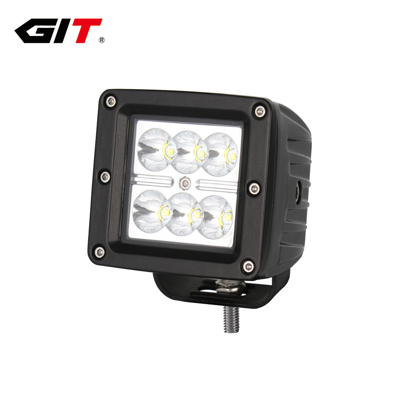 3in 24W Square Cree LED-Arbeitsleuchte für Jeep